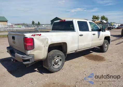 2018 Chevrolet Silverado 2500Hd Wt из США, поврежденный, VIN 1GC1KUEG2JF111739